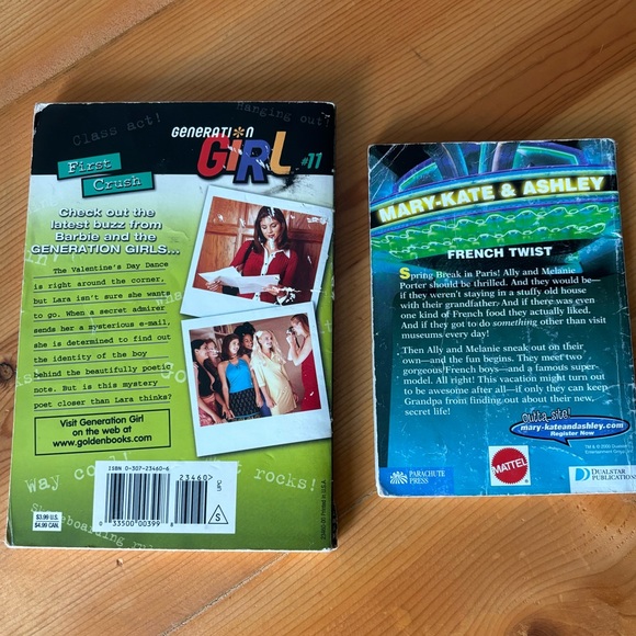 Generation Girl & Mary-Kate & Ashley nostalgic books from y2k - Picture 2 of 4
